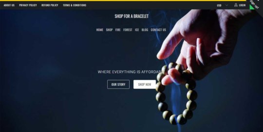 shop for a bracelet