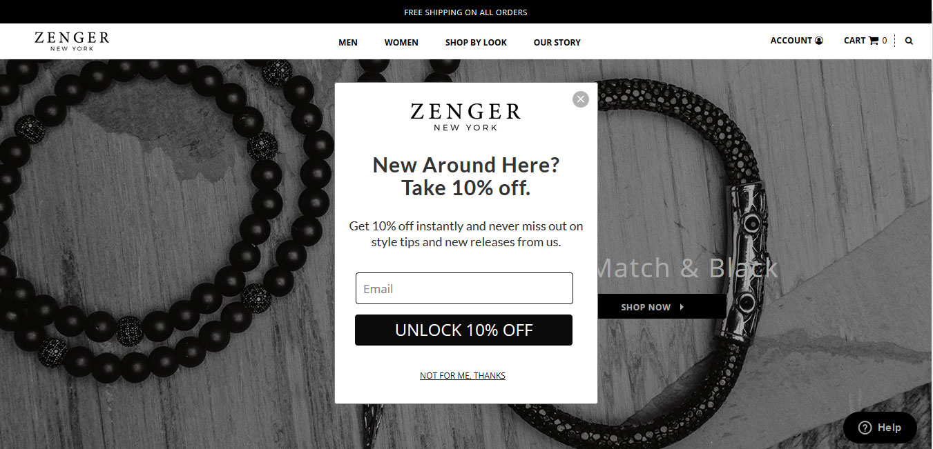shop zenger